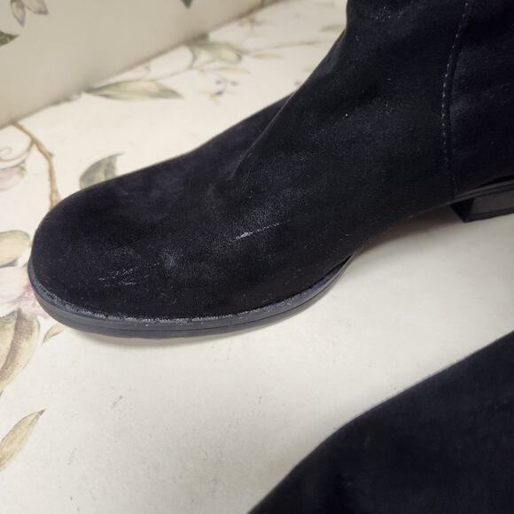 Guess knee high suede pull on riding boots 7 - Picture 8 of 8